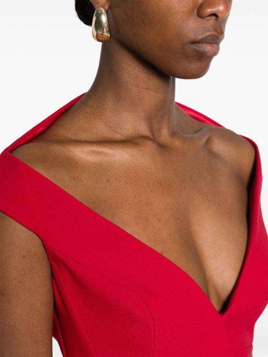 26SS 솔러스런던 미디 원피스 OS47051RED - SOLACE LONDON