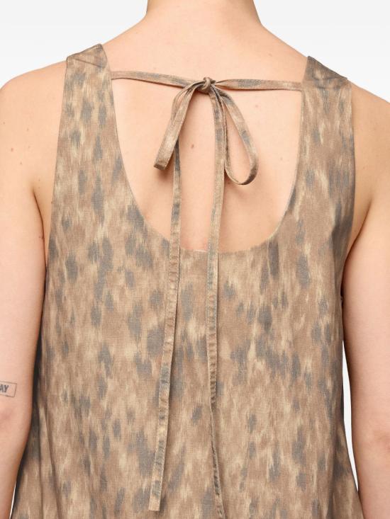 26SS 가니 숏 원피스 A1030480ZZT BEIGE - GANNI