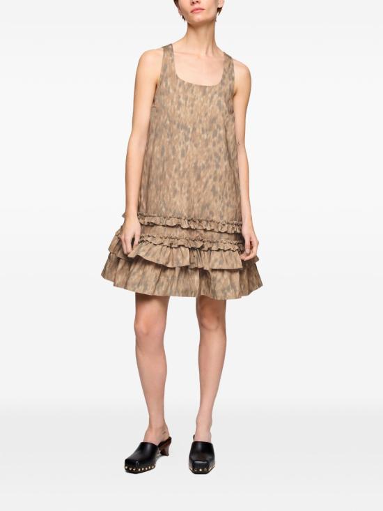 26SS 가니 숏 원피스 A1030480ZZT BEIGE - GANNI