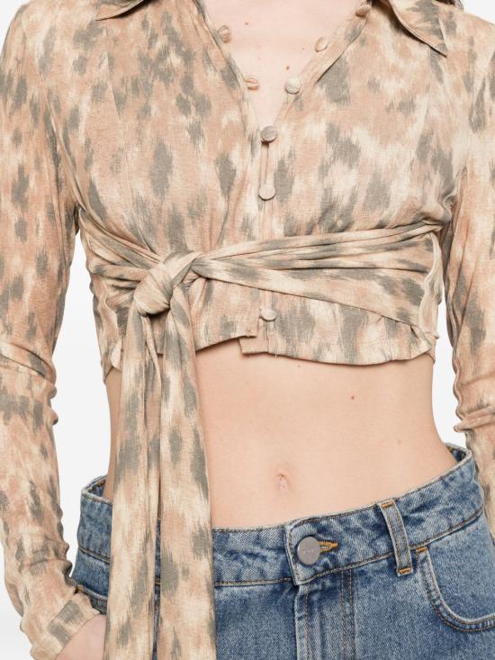 26SS 가니 블라우스 A1040356ZZT BEIGE - GANNI