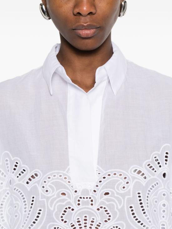 26SS 에르마노 블라우스 D48EK022EN0MF010 WHITE - ERMANNO
