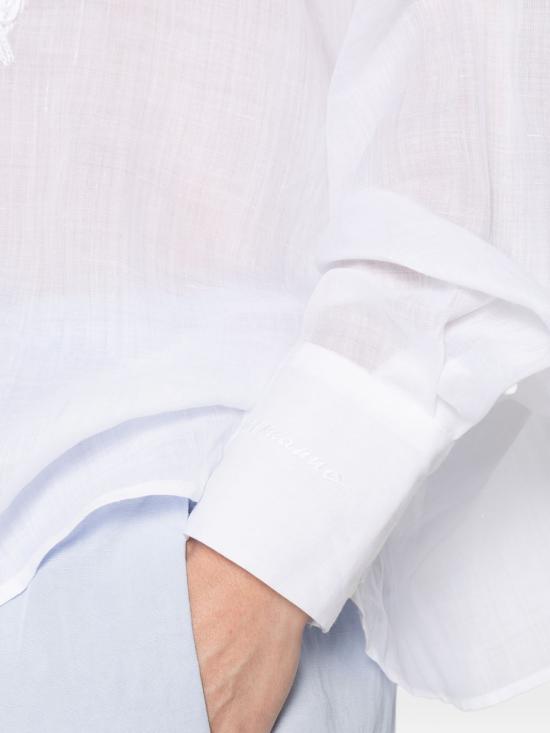 26SS 에르마노 블라우스 D48EK009ES8MF010 WHITE - ERMANNO