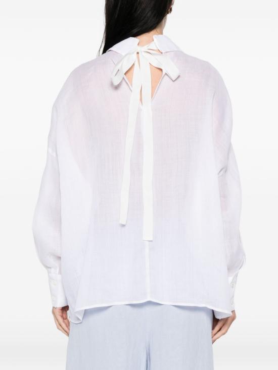 26SS 에르마노 블라우스 D48EK009ES8MF010 WHITE - ERMANNO
