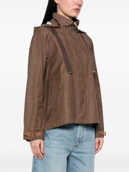 26SS 에르노 자켓 GC000559D171502240 LEATHER BROWN - HERNO