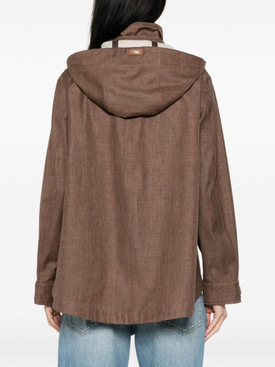 26SS 에르노 자켓 GC000559D171502240 LEATHER BROWN - HERNO