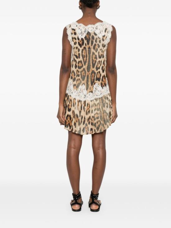 26SS 에르마노 미디 원피스 D48EQ074CSEC3MFB42 BROWN - ERMANNO