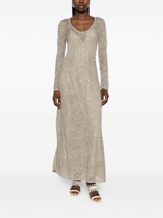 26SS 파비아나 필리피 롱 원피스 ABD276F606D8641274 KAKI - FABIANA FILIPPI