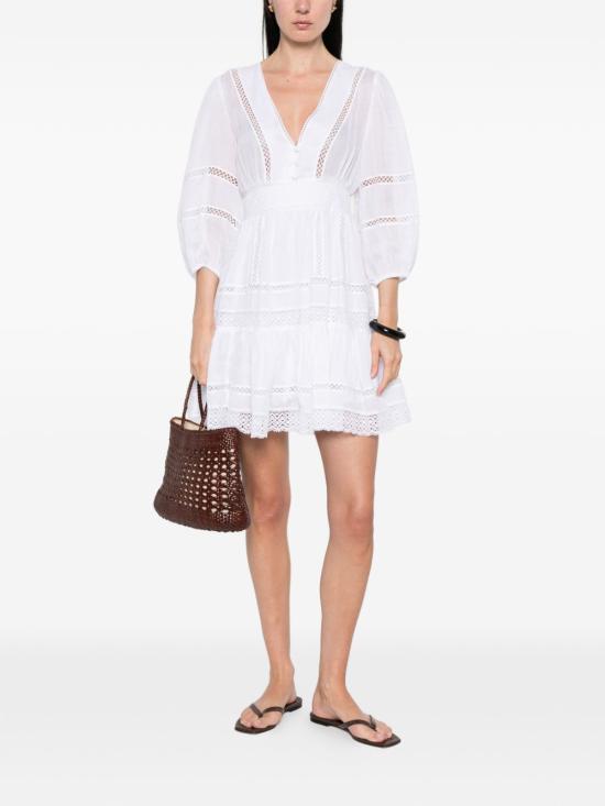 26SS 에르마노 미디 원피스 D48EQ009ES8MF010 WHITE - ERMANNO