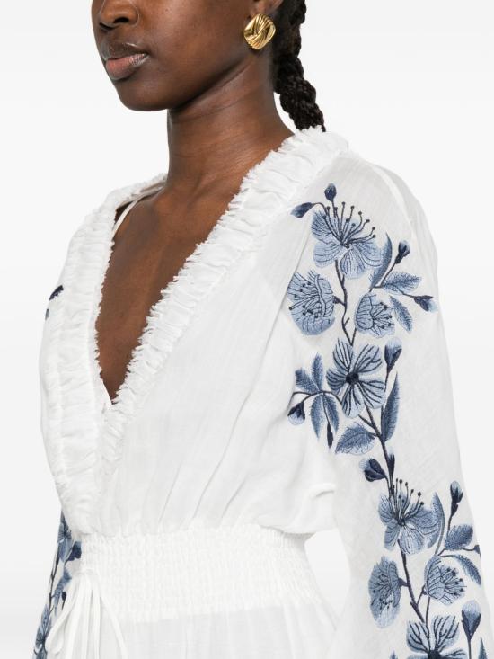 26SS 에르마노 미디 원피스 D48EQ001ES5MFB41 WHITE - ERMANNO