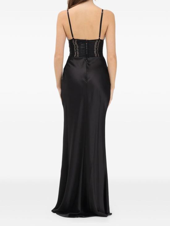 26SS 엘리자베타프랜치 미디 원피스 ABR5362E2110 BLACK - ELISABETTA FRANCHI