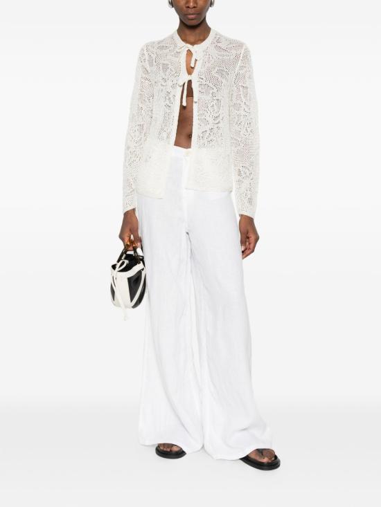 26SS 파비아나 필리피 스웨터 MAD276F509D8640150 WHITE - FABIANA FILIPPI