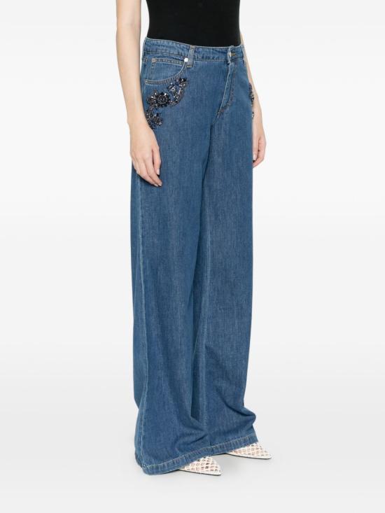 26SS 에르마노 스트레이트 팬츠 D48EP055EJ4MF152 BLUE - ERMANNO