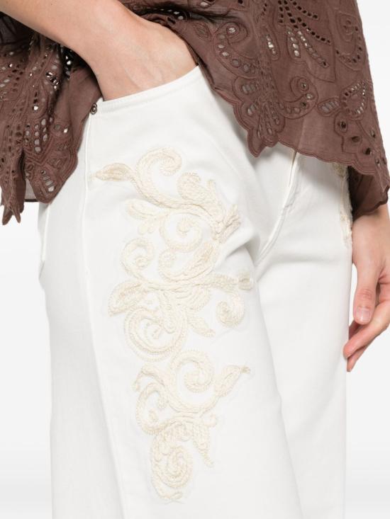 26SS 에르마노 스트레이트 팬츠 D48EP067REI4MF249 WHITE - ERMANNO