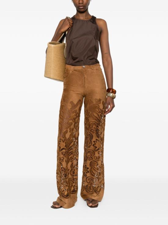 26SS 에르마노 스트레이트 팬츠 D48EP049E92MFA18 MARRONE CHIARO - ERMANNO