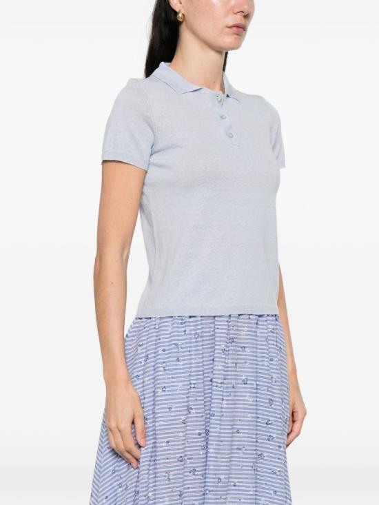 26SS 바세 밀라노 폴로 티셔츠 B7724322765 CLEAR BLUE - BASE MILANO