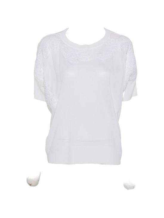 26SS 에르마노 반팔 티셔츠 D48EM011EP2MF010 WHITE