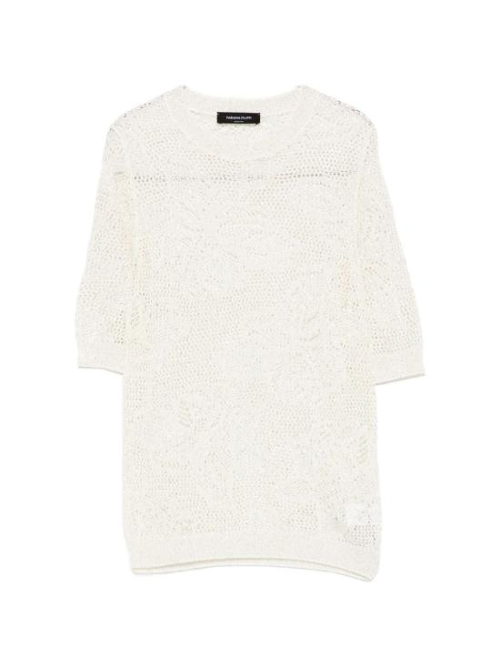 26SS 파비아나 필리피 반팔 티셔츠 MAD276F131D8640150 WHITE