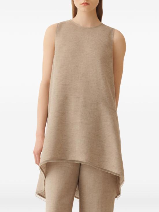 26SS 파비아나 필리피 반팔 티셔츠 TPD276F743M1610161 DOVE GREY - FABIANA FILIPPI