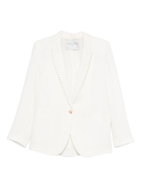 26SS 포르테포르테 자켓 14825BISMYJACKETCRYSTAL WHITE