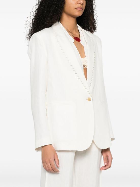 26SS 포르테포르테 자켓 14825BISMYJACKETCRYSTAL WHITE - FORTE FORTE