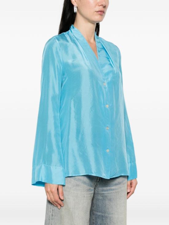 26SS 포르테포르테 셔츠 14859MYSHIRTMIDNIGHT BLUE - FORTE FORTE