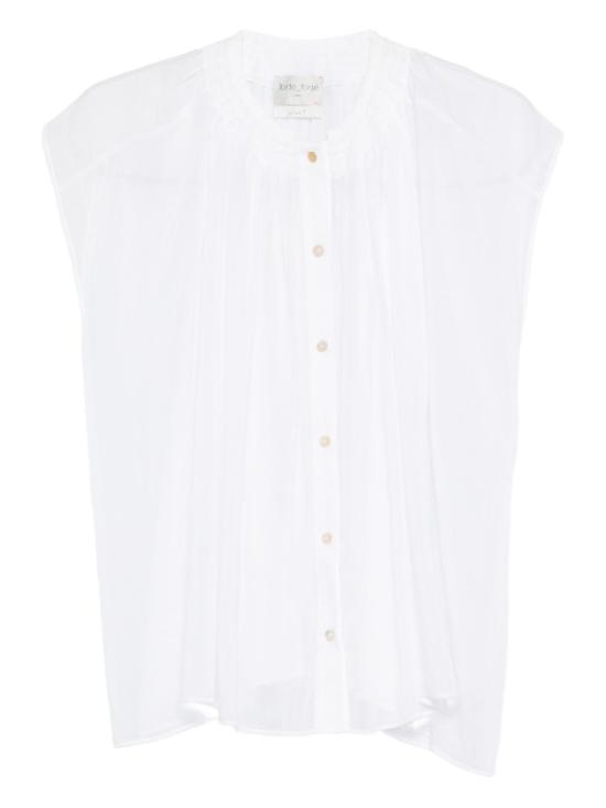 26SS 포르테포르테 블라우스 14910MYSHIRTCRYSTAL WHITE
