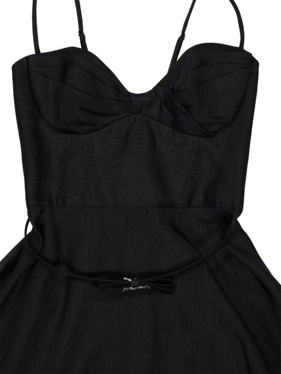26SS 짐머만 미디 원피스 7477DS261BLK BLACK - ZIMMERMANN