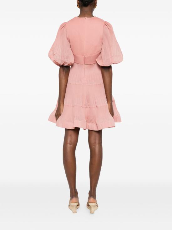 26SS 짐머만 미디 원피스 3904DS26RDPI PINK - ZIMMERMANN