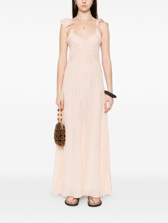 26SS 포르테포르테 롱 원피스 14892MYDRESSNUDE POWDER - FORTE FORTE