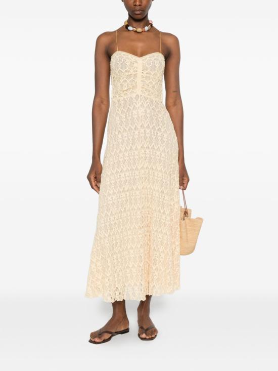 26SS 포르테포르테 롱 원피스 14897MYDRESSHONEY BEIGE