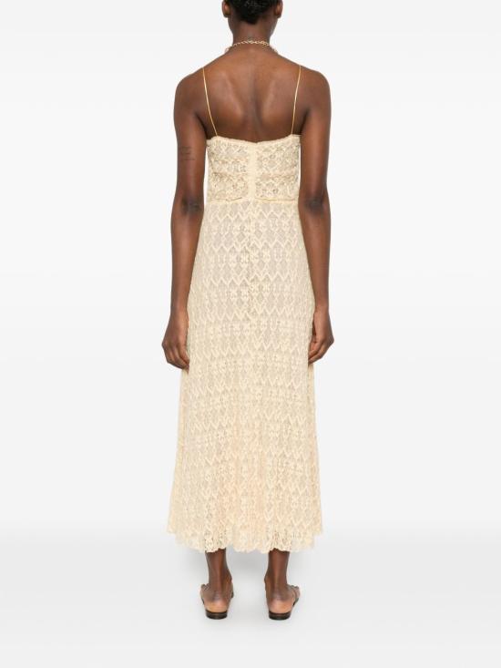 26SS 포르테포르테 롱 원피스 14897MYDRESSHONEY BEIGE - FORTE FORTE