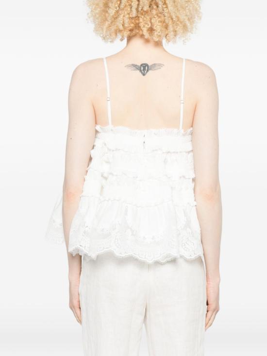 26SS 짐머만 블라우스 8701TS262IVO IVORY - ZIMMERMANN