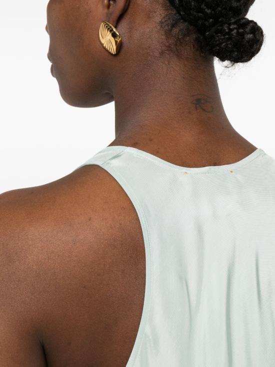 26SS 포르테포르테 민소매 티셔츠 14855MYTOPPLUME CLEAR BLUE - FORTE FORTE