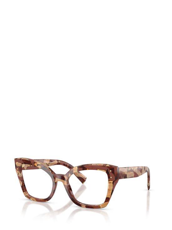 26FW 돌체앤가바나 안경 DG3386 3462 PEARL HAVANA BROWN - DOLCE & GABBANA