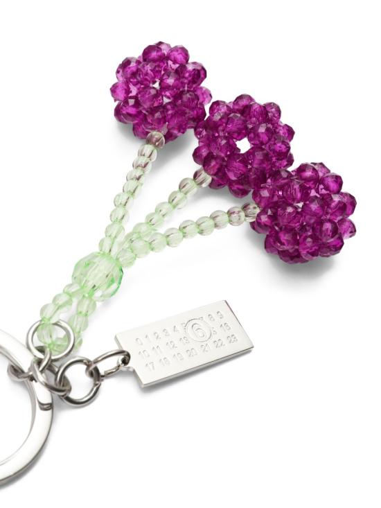 26SS MM6 메종마르지엘라 키링 SA6UA0013P9064HB618 SILVER - MM6 MAISON MARGIELA