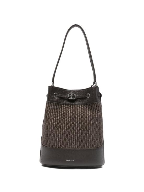 26SS 자넬라토 숄더백 068980SVIMINIZ0244 BROWN