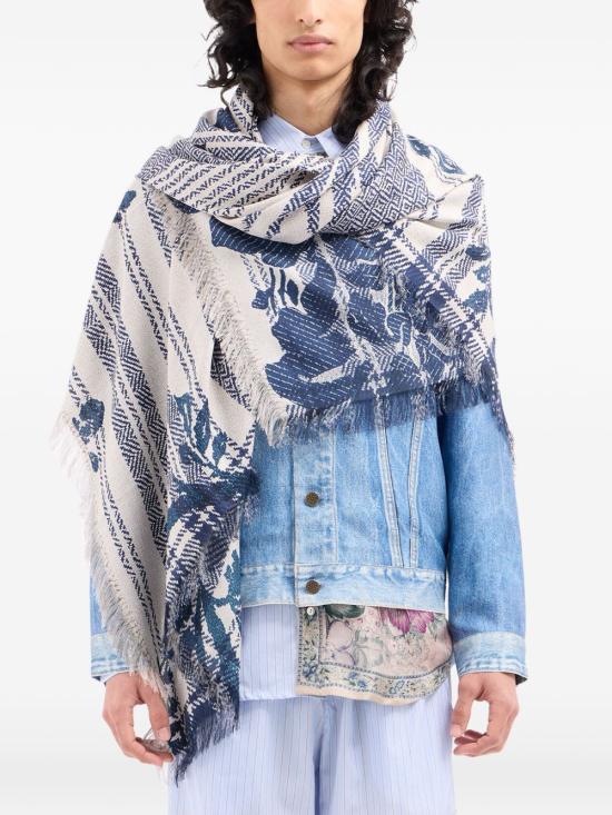 26SS 피에르루이마샤 머플러/스카프 ALOEUWSW135X195S4517303101 BLUE - PIERRE LOUIS MASCIA