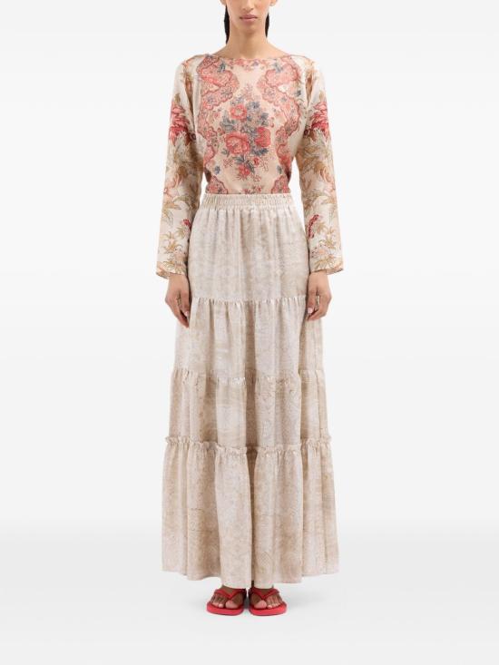 26SS 피에르루이마샤 롱 스커트 ALOESGO12166147079101 BEIGE - PIERRE LOUIS MASCIA