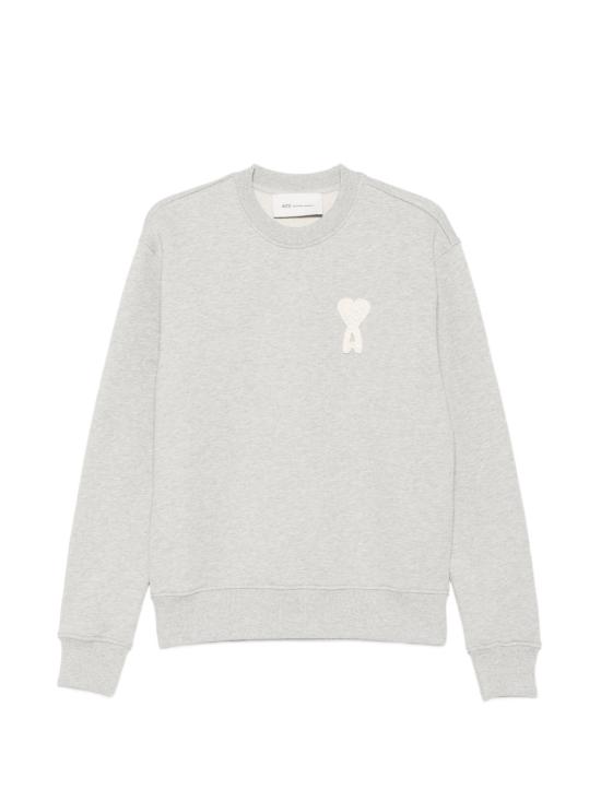 26SS 아미 하트 아플리케 스웨트셔츠 USW787D730A161 GREY