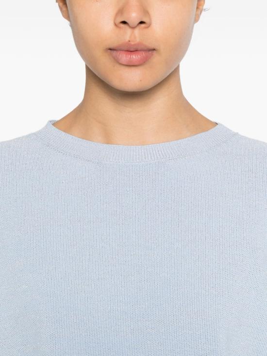 26SS 파비아나 필리피 반팔 티셔츠 MAD276F485M2205156 CLEAR BLUE - FABIANA FILIPPI