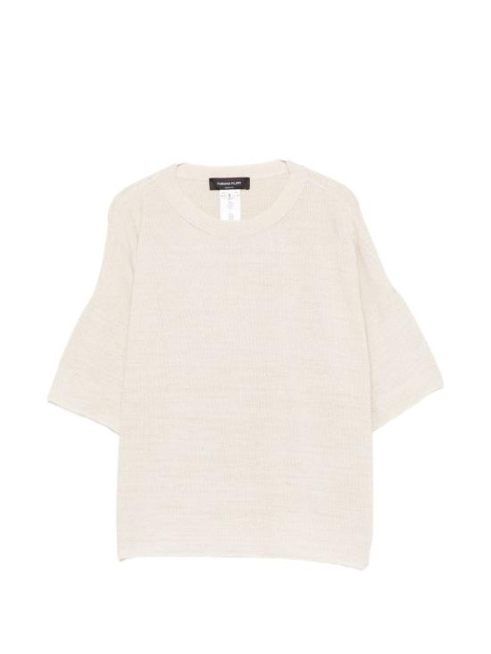 26SS 파비아나 필리피 반팔 티셔츠 MAD276F485M2200145 WHITE