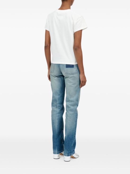 26SS MM6 메종마르지엘라 반팔 티셔츠 S62GD0216M20048101 WHITE - MM6 MAISON MARGIELA