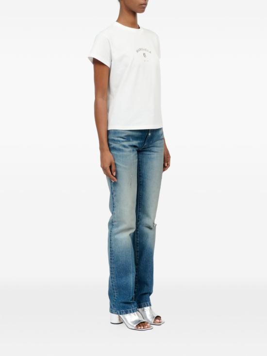26SS MM6 메종마르지엘라 반팔 티셔츠 S62GD0216M20048101 WHITE - MM6 MAISON MARGIELA
