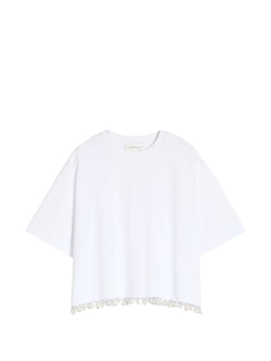 26SS 막스마라 스포츠막스 반팔 티셔츠 12941032600001 WHITE