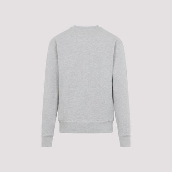 26SS 아미 빅 하트 로고 코튼 니트 스웨트셔츠 USW787730A161 GREY - AMI
