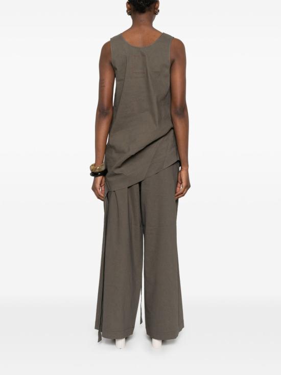 26SS 우마 왕 민소매 티셔츠 UW1016UW890 GREY - UMA WANG