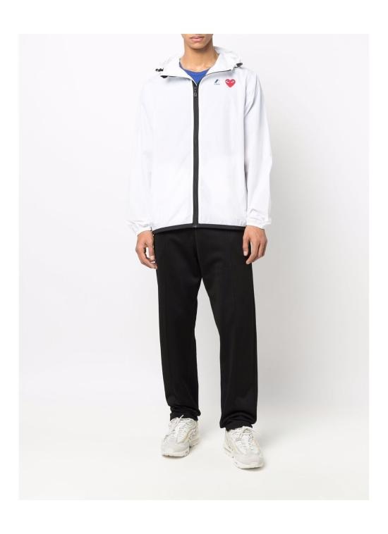 26SS 꼼데가르송 X 까웨 윈드 레인 자켓 AZJ501051 WHITE - COMME DES GARCONS