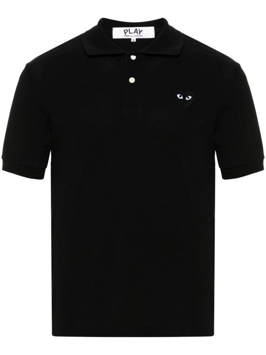26SS 꼼데가르송 폴로 티셔츠 AXT066051 BLACK