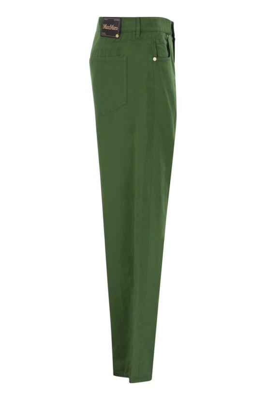 26SS 에스막스마라 스트레이트 팬츠 2619131083600003 GREEN - 'S MAX MARA