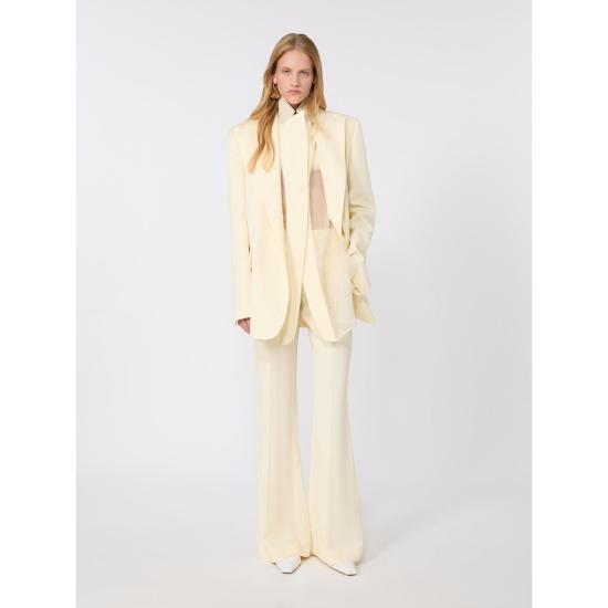 26SS 막스마라 스포츠막스 스트레이트 팬츠 2612131093600001 YELLOW - SPORTMAX